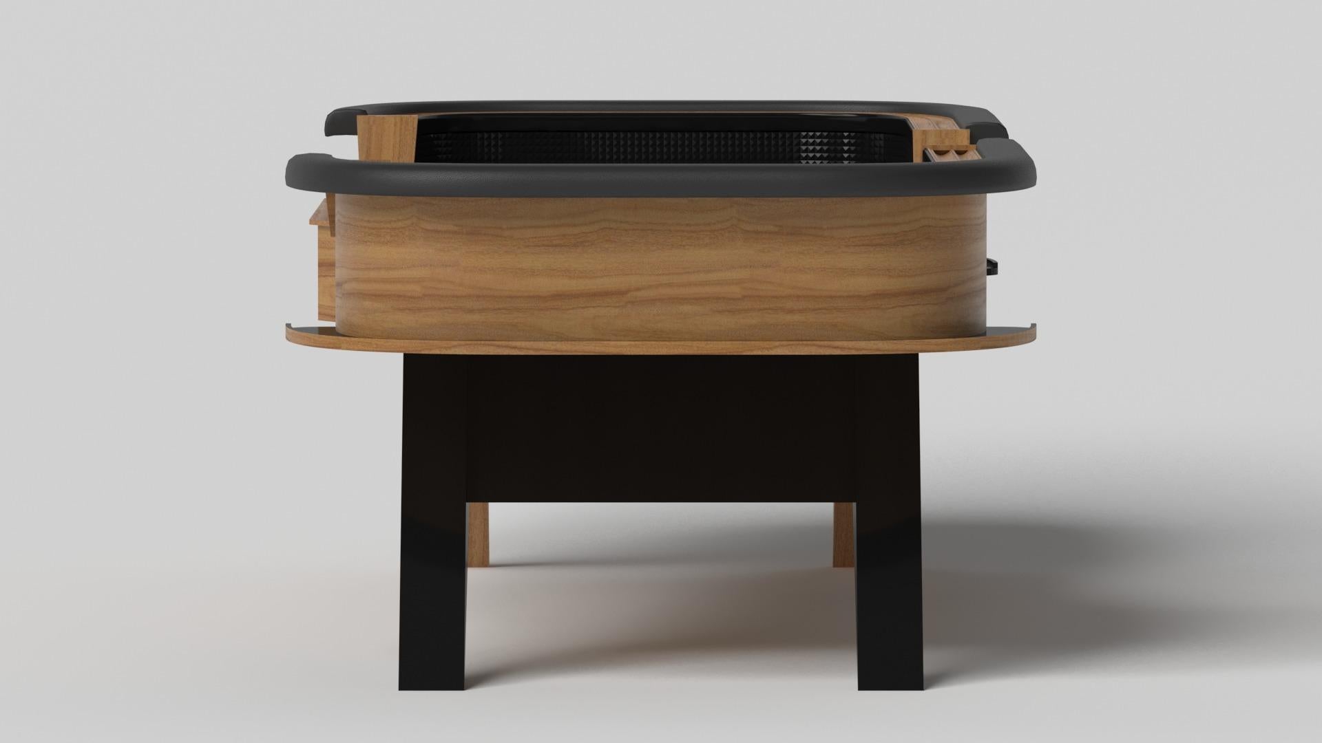 Modern Elevate Customs Mantis Craps Tables / Solid Teak Wood in 9'9