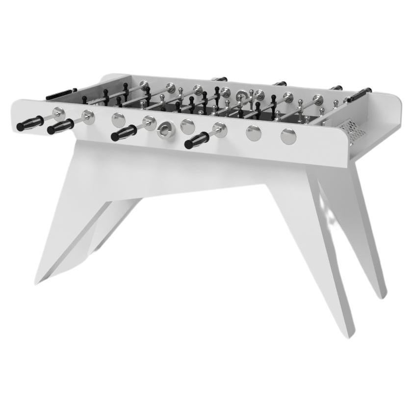 Elevate Customs Mantis Foosball Tables / Solid Pantone White in 5' - Made in USA For Sale