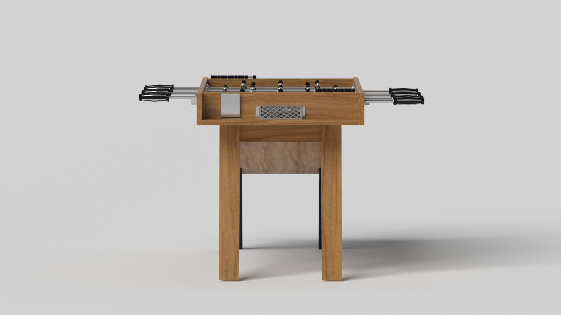 real wood foosball table