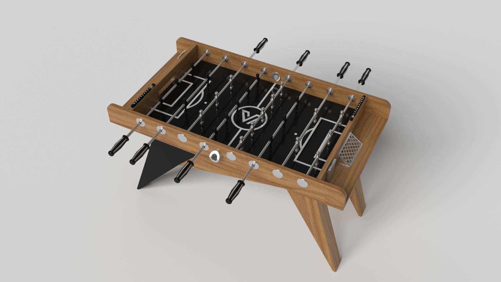 solid wood foosball table