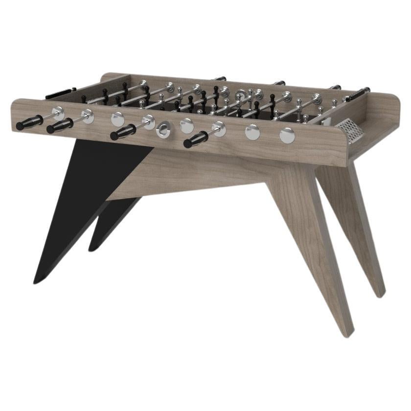 Elevate Customs  Tables Foosball de Mantis en bois de chêne blanc solisé en 5', fabriquées aux États-Unis