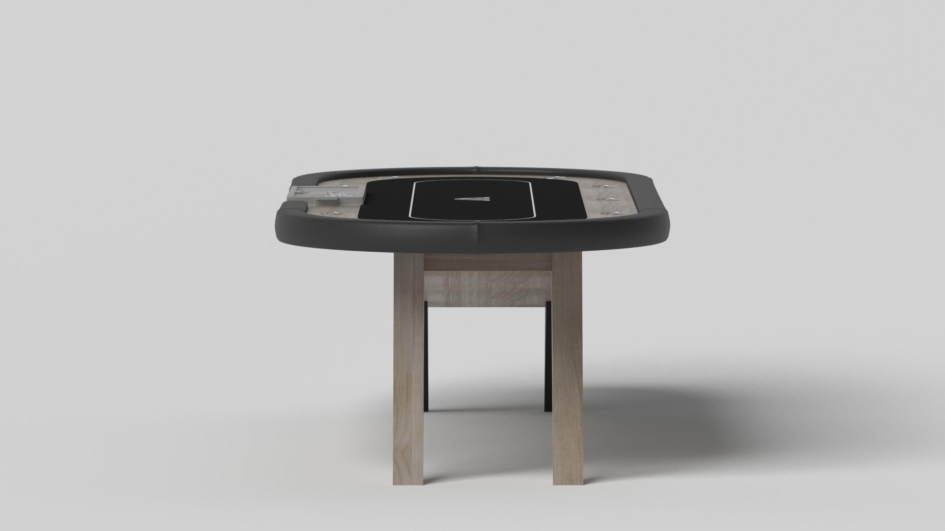 Modern Elevate Customs Mantis Poker Tables / Solid White Oak Wood in 8'8