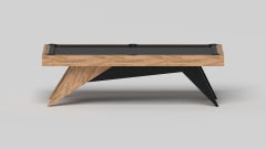 Elevate Customs Mantis Pool Table / Solid Curly Maple Wood in 8.5' - Made in USA