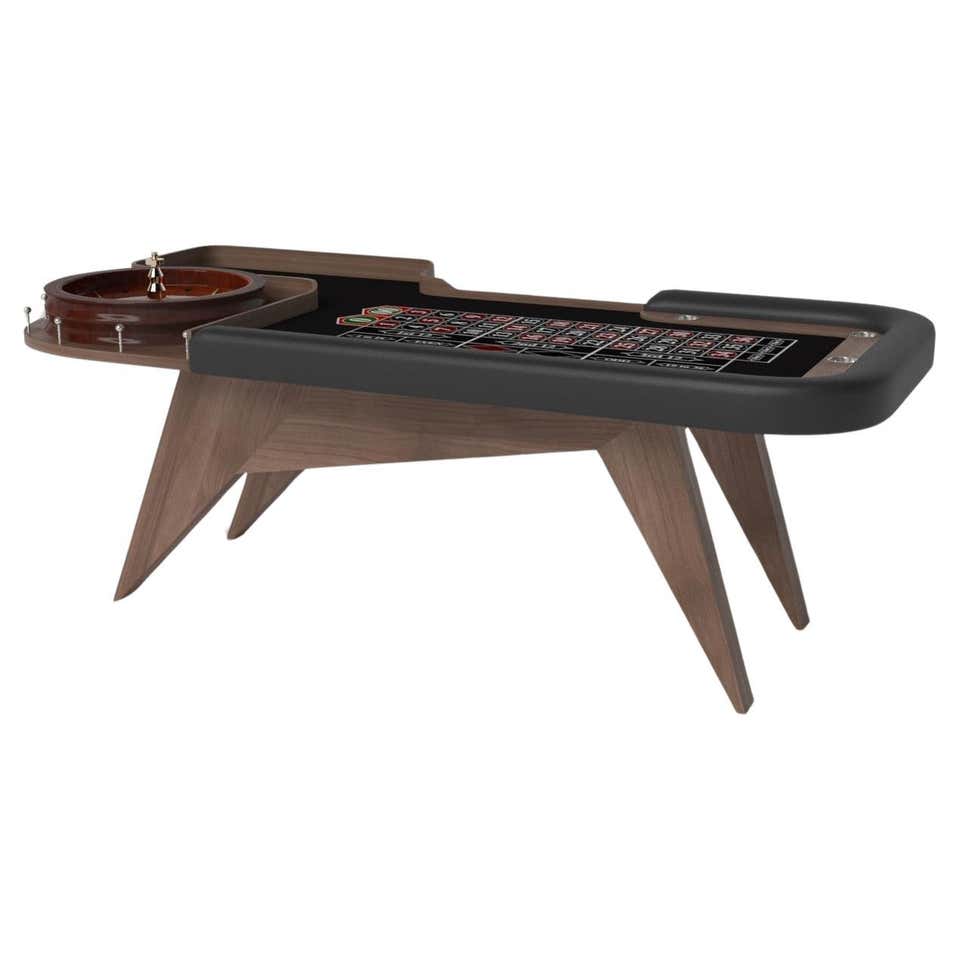 Elevate Customs Stilt Roulette Tables / Solid Walnut Wood in 8'2 ...