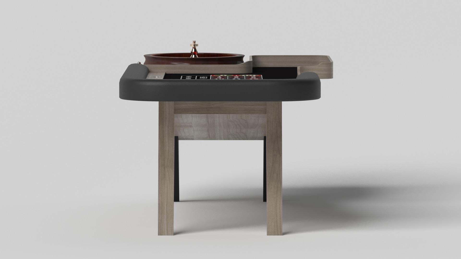 Modern Elevate Customs Mantis Roulette Tables/Solid White Oak Wood in 8'2