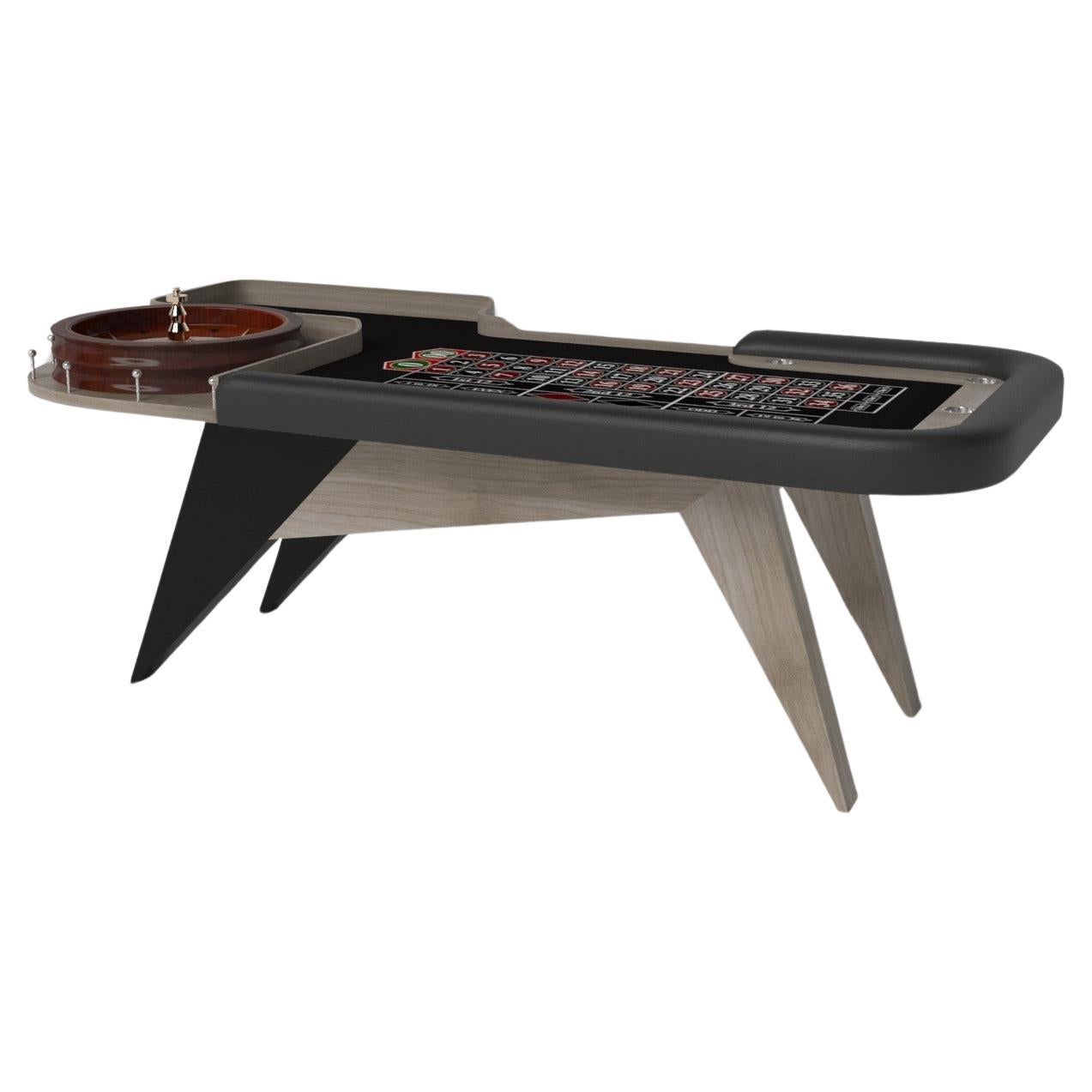Elevate Customs Mantis Roulette Tables/Solid White Oak Wood in 8'2" -Made in USA For Sale