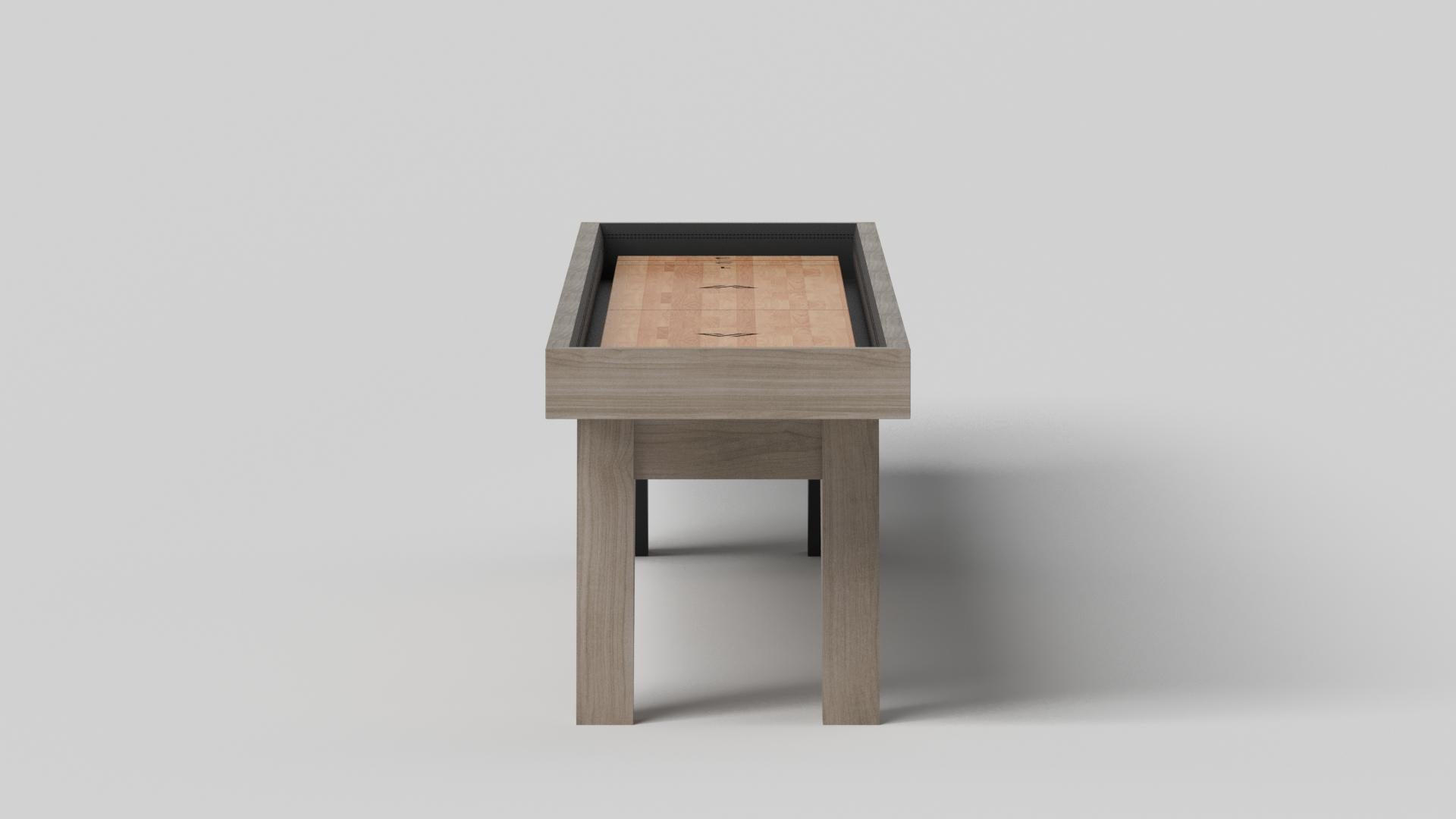 Elevate Customs Mantis Shuffleboard-Tische aus massivem weißem Eichenholz in 22' - USA (Moderne) im Angebot