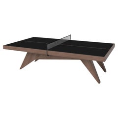 Elevate Customs Mantis Tennis Table / Solid Walnut Wood in 9' - Made in USA