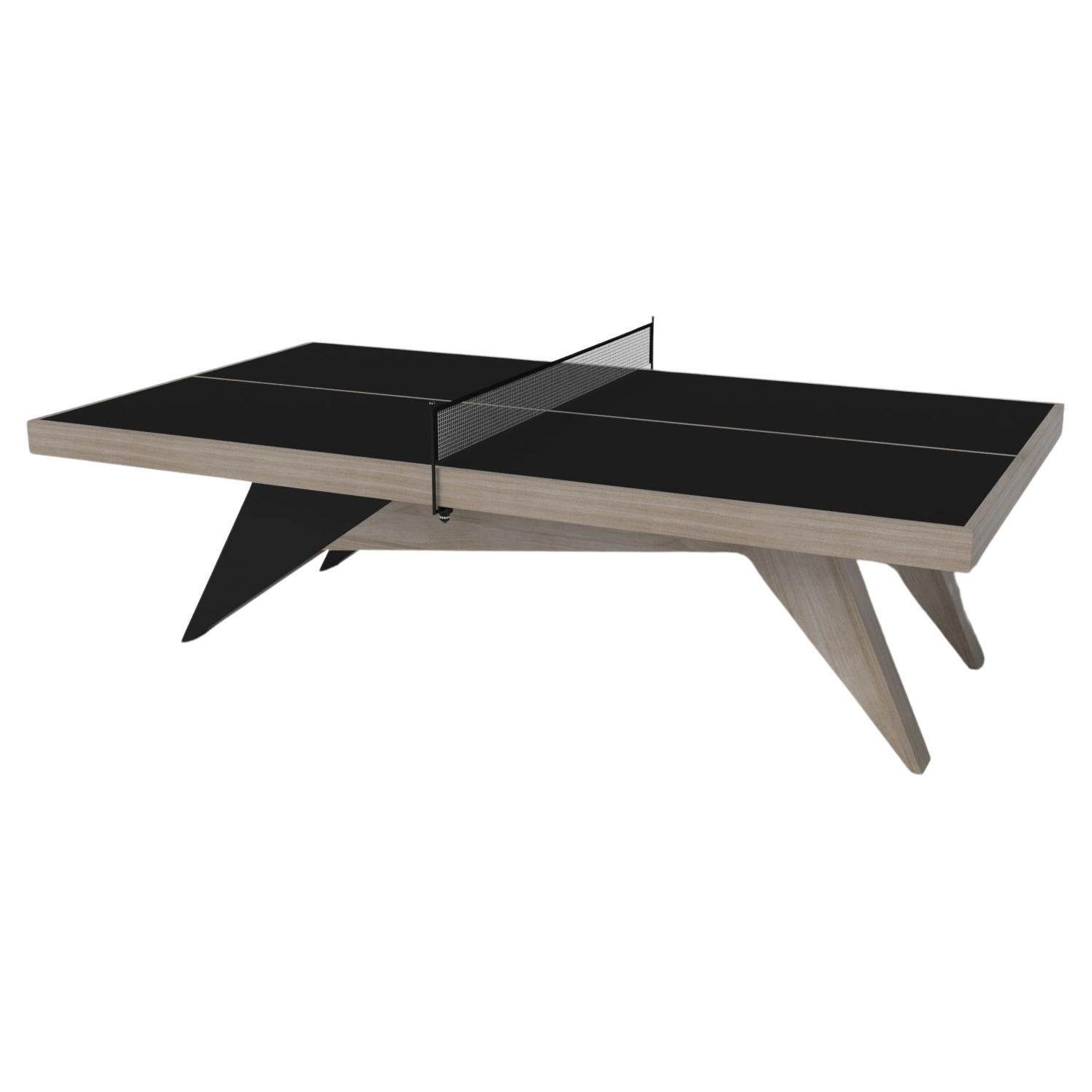 Elevate Customs Mantis Tennis Table / Solid White Oak Wood in 9' - Made in USA
