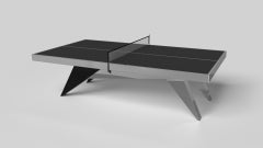 Elevate Customs Mantis Tennis Table / Stainless Steel Metal in 9' - Made in USA