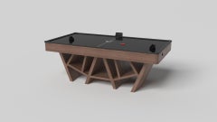 Elevate Customs Maze Air Hockey Tables / Solid Walnut Wood in 7' - Made in USA
