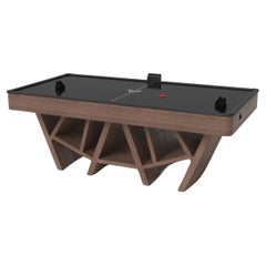 Elevate Customs Maze Air Hockey Tables / Solid Walnut Wood in 7' - Made in USA