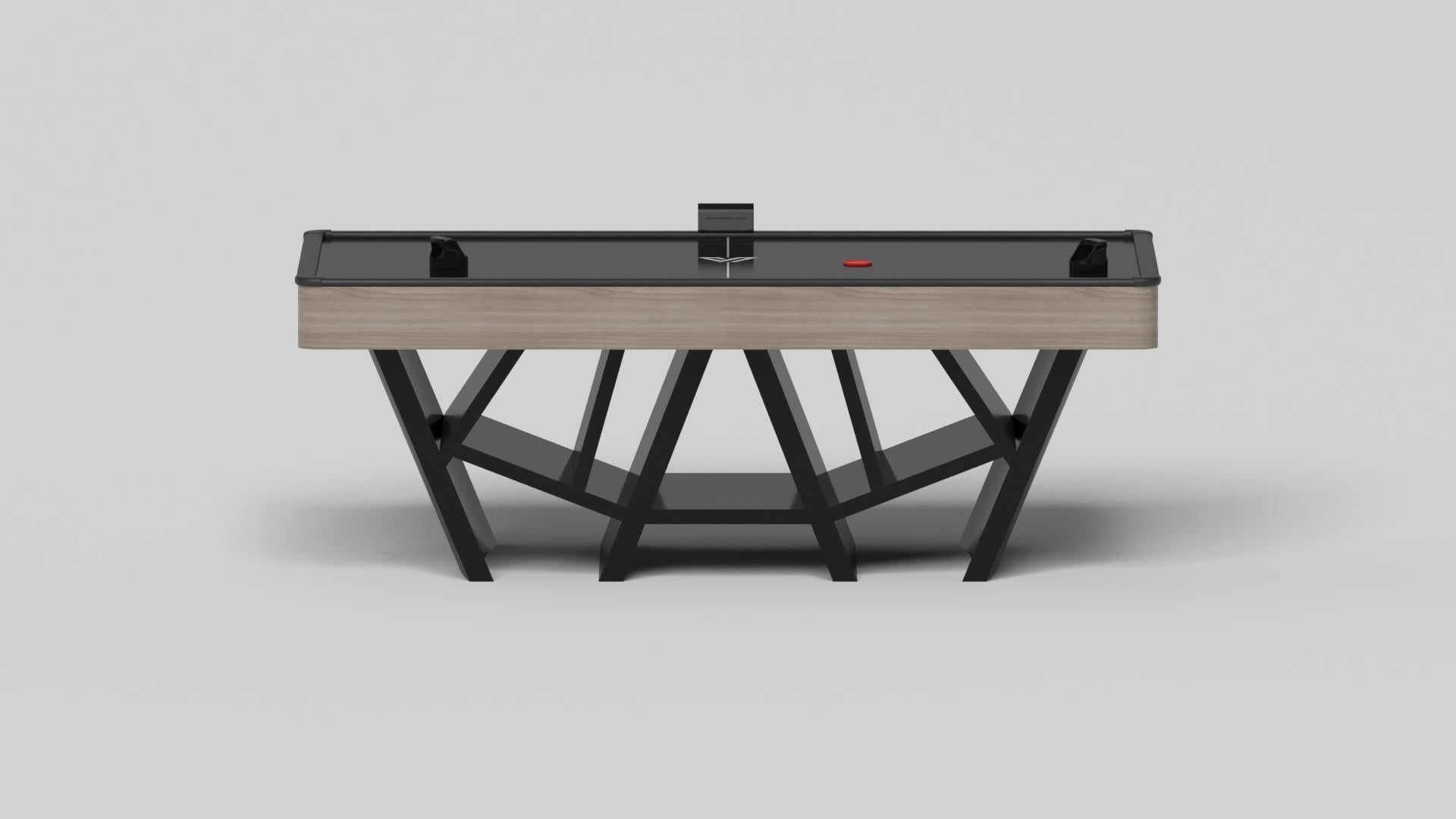Elevate Customs Maze Air Hockey-Tische aus massivem weißem Eichenholz in 7' -Made in USA (amerikanisch) im Angebot