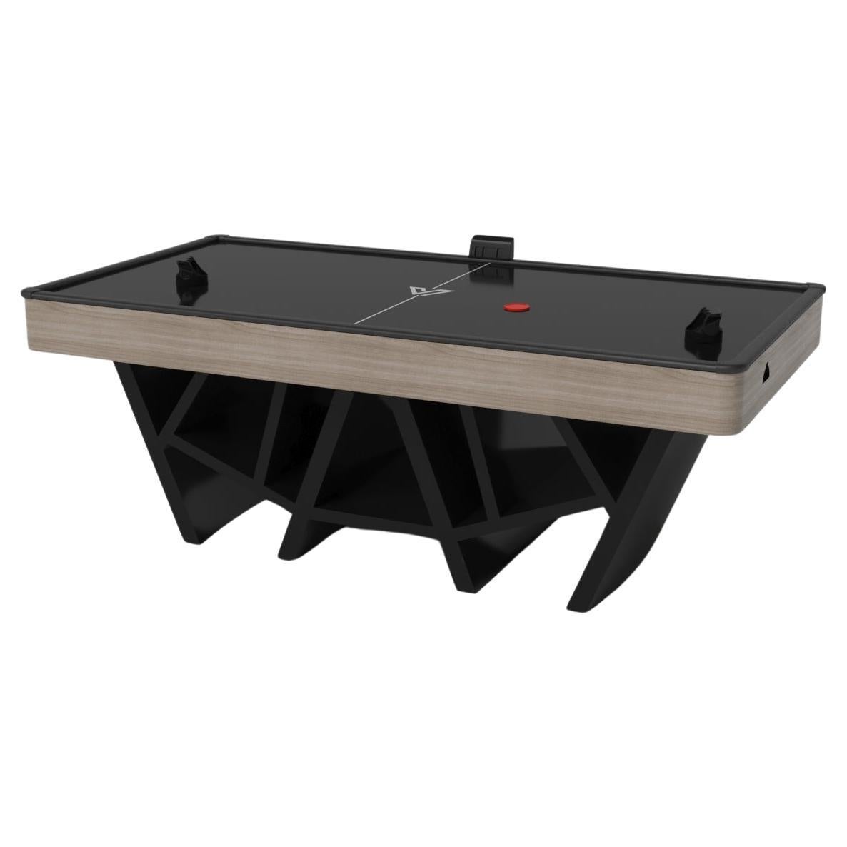 Elevate Customs Maze Air Hockey Tables / Solid White Oak Wood in 7' -Made in USA