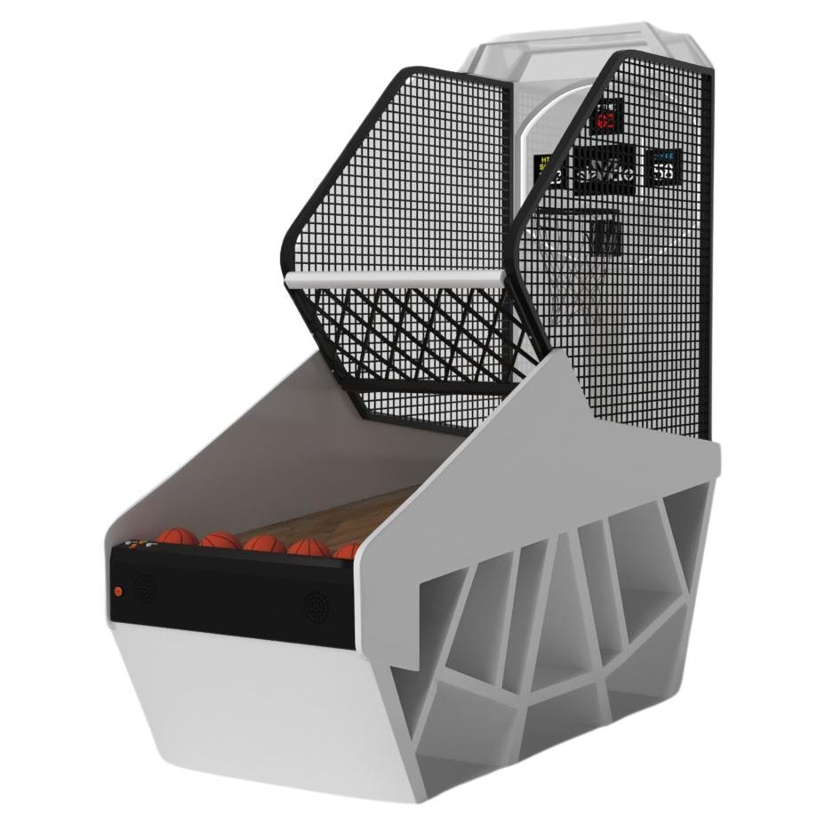 Tables de basket-ball Elevate Customs Maze /Solid Pantone White in 8'3" -Made in USA en vente