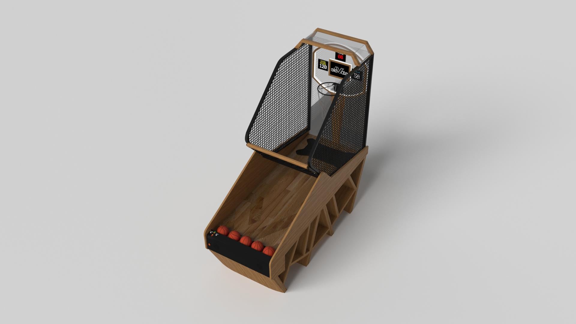 Modern Elevate Customs Maze Basketball Tables / Solid Teak Wood in 8'3