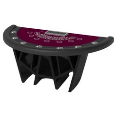 Elevate Customs Maze Black Jack Tables / Solid Pantone Black Color in 7'4" - USA