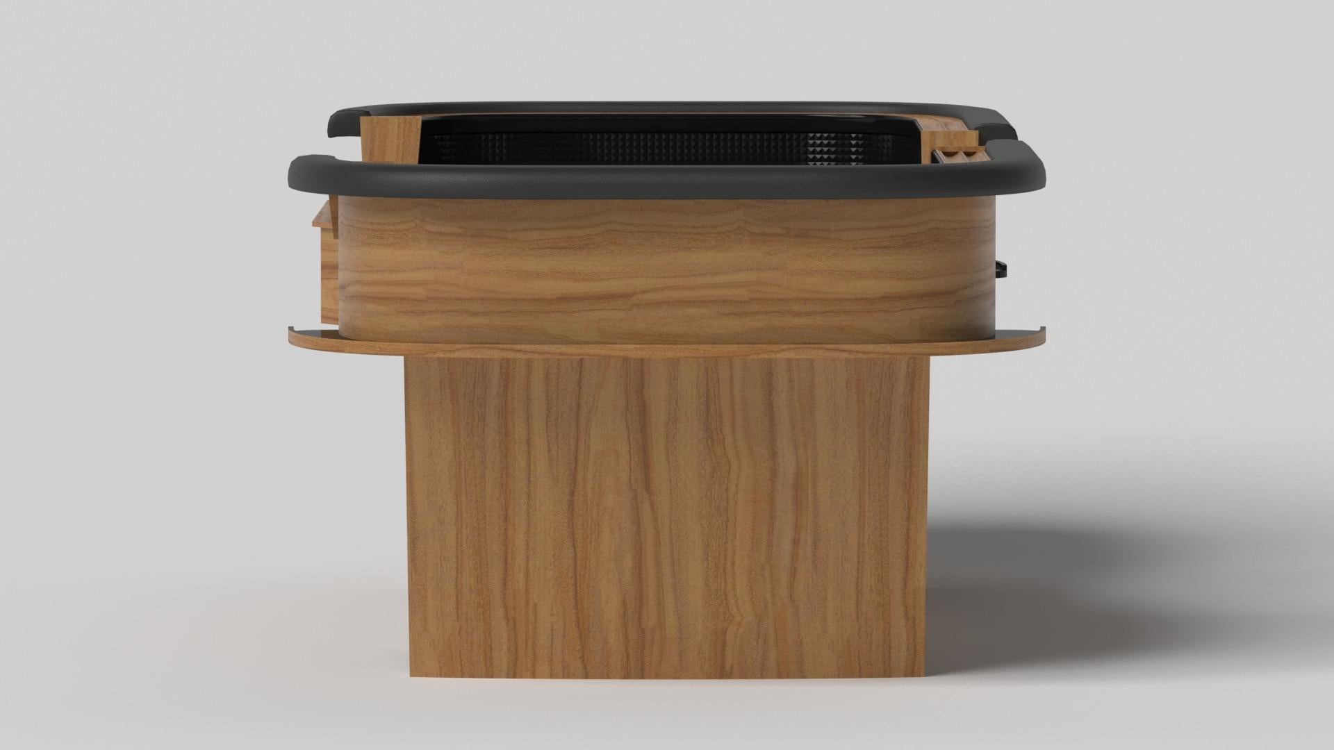 Modern Elevate Customs Maze Craps Tables / Solid Teak Wood in 9'9