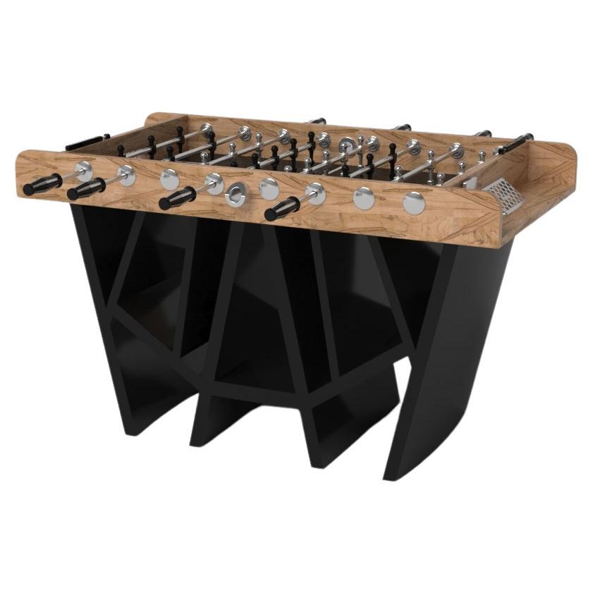 Elevate Customs Maze Foosball Tables / Solid Curly Maple Wood in 5' -Made in USA