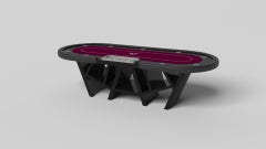 Elevate Customs Mesas de Póquer Laberinto / Color Negro Pantone Sólido  en 8'8" - USA