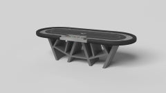 Elevate Customs Maze Poker-Tische / Edelstahl-Blattmetall-Schachteltisch In 8'8" - USA