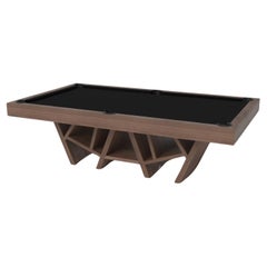 Elevate Customs Maze Pool Table / Solid Walnut Wood in 8.5' - Made in USA
