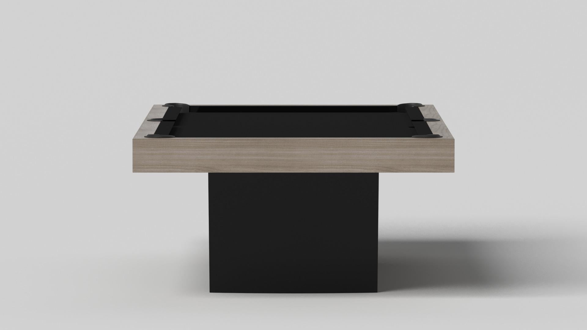 Modern Elevate Customs Maze Pool Table / Solid White Oak Wood in 7'/8' - Made in USA For Sale