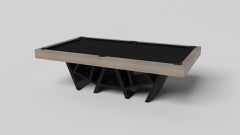 Elevate Customs Maze Pool Table / Solid White Oak Wood in 8.5' - Made in USA