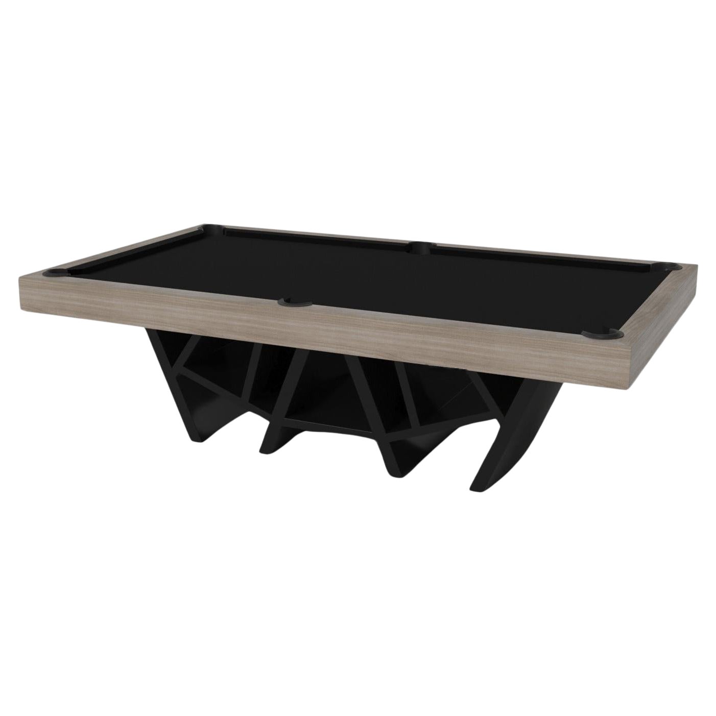 Table de billard Elevate Customs Maze / Bois de chêne blanc massif en 8.5' - Made in USA