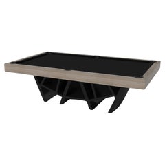 Elevate Customs Maze Pool Table / Solid White Oak Wood in 8.5' - Made in USA