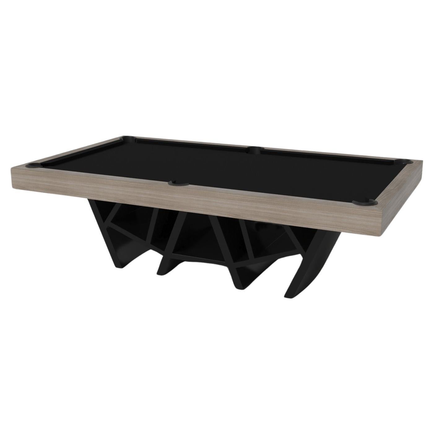 Table de piscine Maze / Bois de chêne blanc massif de 9' - Fabriqué aux États-Unis en vente