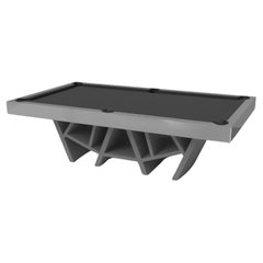 Tavolo da biliardo Elevate Customs Maze / Acciaio inossidabile in metallo da 7'/8' - Made in USA