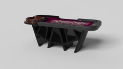 Elevate Customs Mesas de Ruleta Maze / Color Negro Pantone Sólido en 8'2" - EE.UU.