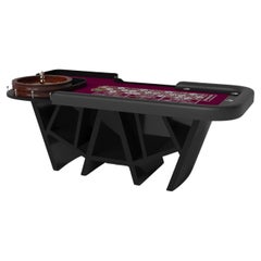 Elevate Customs Maze Roulette Tables / Couleur noire Pantone solide en 8'2" - USA