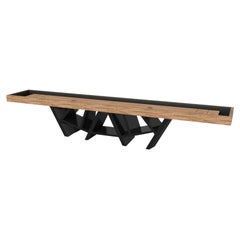 Elevate Customs Maze Shuffleboard Tables / Solid Curly Maple Wood in 16' - USA