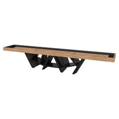 Elevate Customs Maze Shuffleboard Tables / Solid Curly Maple Wood in 18' - USA