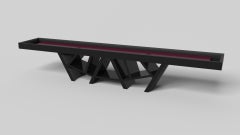 Elevate Customs Maze Shuffleboard Tables / Solid Pantone Black Color in 18' -USA