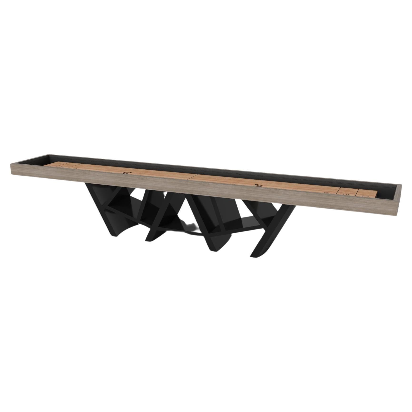 Elevate Customs Maze Shuffleboard Tables / Solid White Oak Wood  in 9' - USA