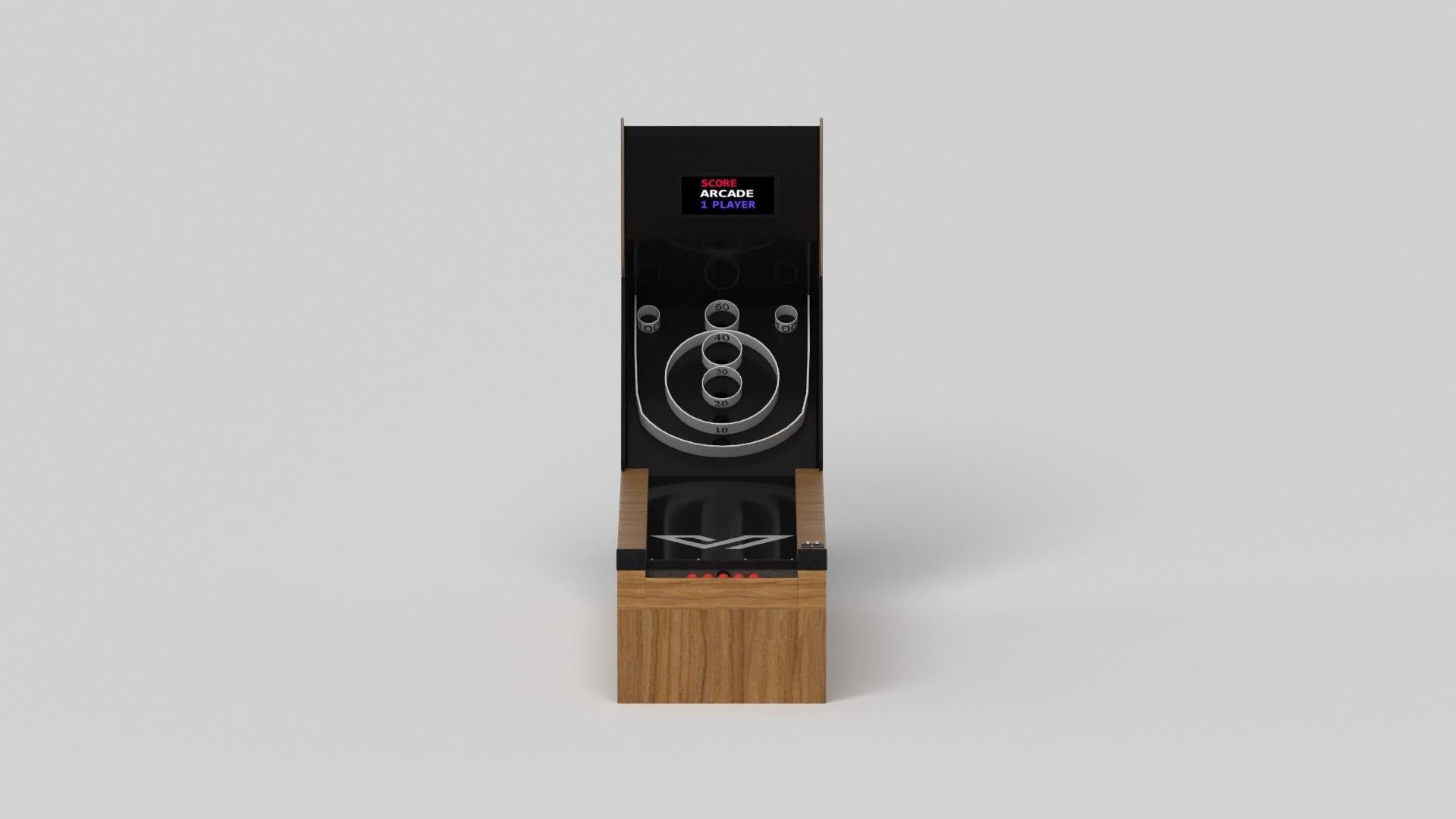 wooden skee ball