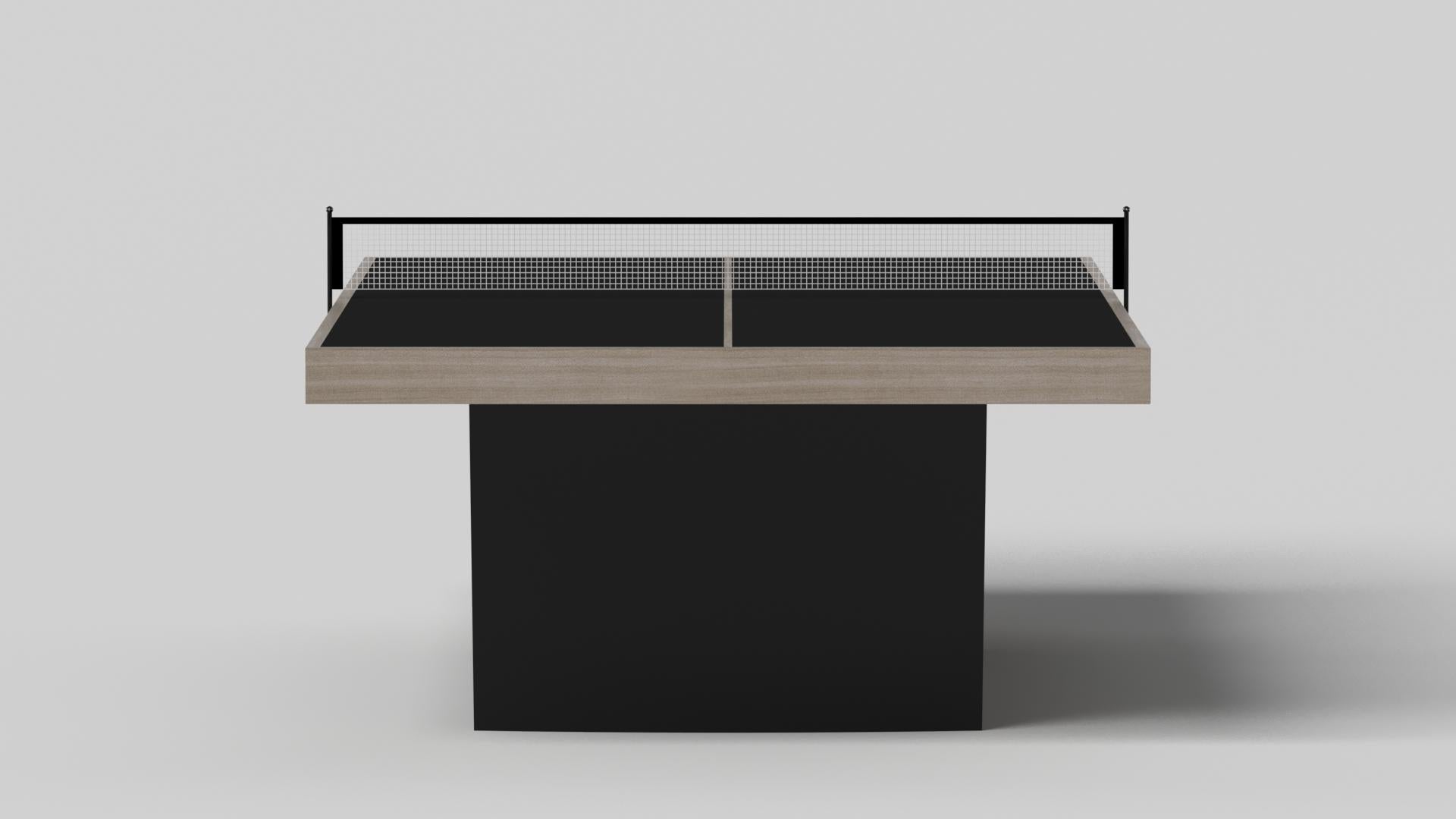 Elevate Customs Mesa de tenis Maze / Madera maciza de roble blanco en 9' - Made in USA Moderno en venta