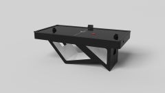 Elevate Customs Rumba Air Hockey Tables / Solid Pantone Black in 7' -Made in USA
