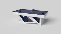 Elevate Customs Rumba Air Hockey Tables / Solid Pantone White in 7' -Made in USA