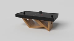 Elevate Customs Rumba Air Hockey Tables / Solid Teak wood in 7' - Made in USA