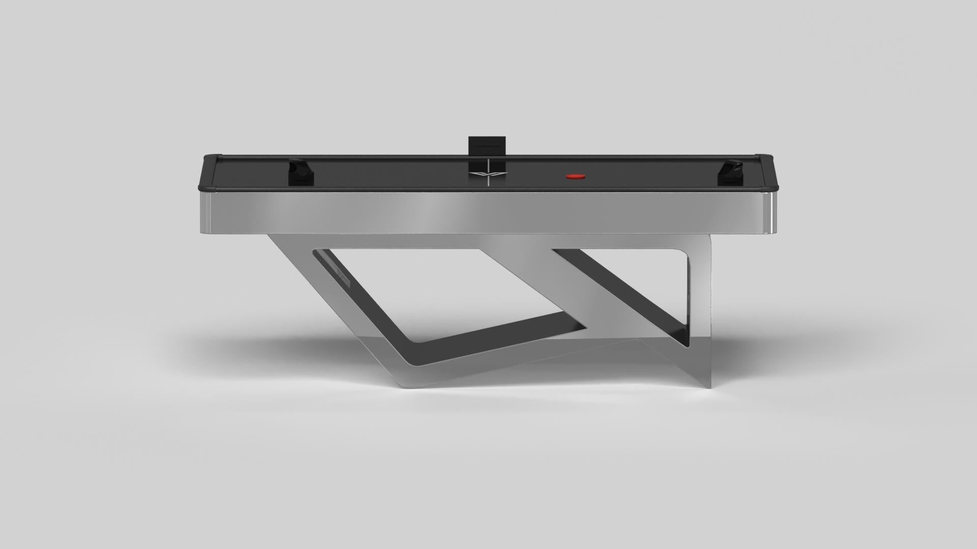 Americano Elevate Customs Rumba Air Hockey Tables /Metallo in acciaio inossidabile in 7'-Made in USA in vendita