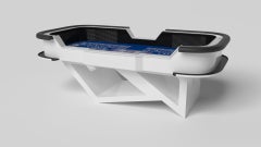 Elevate Customs Rumba Craps Tables / Solid Pantone White Color in 9'9" - USA
