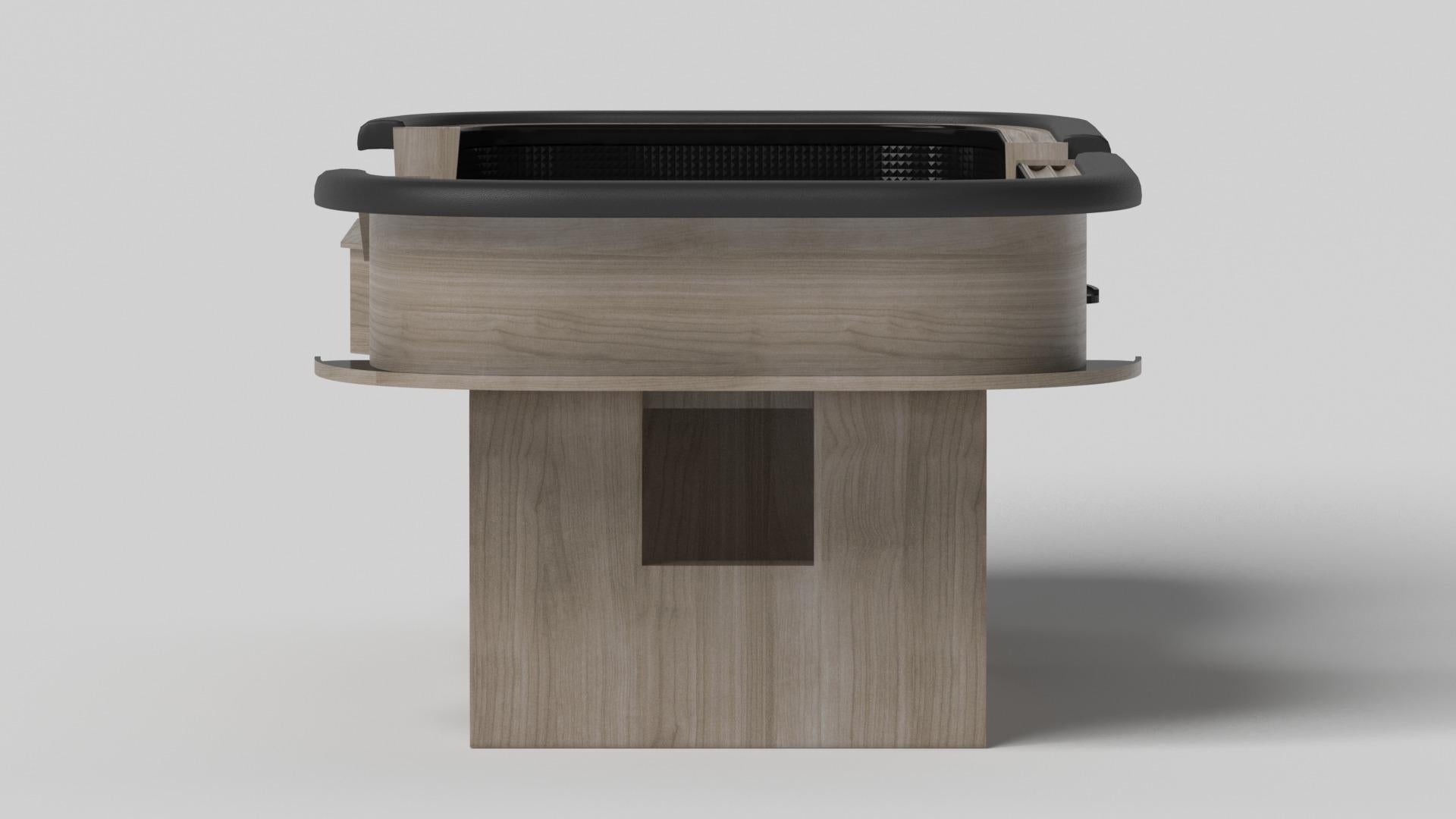 Modern Elevate Customs Rumba Craps Tables / Solid White Oak Wood in 9'9