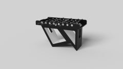 Elevate Customs Rumba Foosball Table/Solid Pantone Black Color in 5'-Made in USA