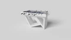 Elevate Customs Rumba Foosball Table/Couleur Pantone White en 5'-Made in USA