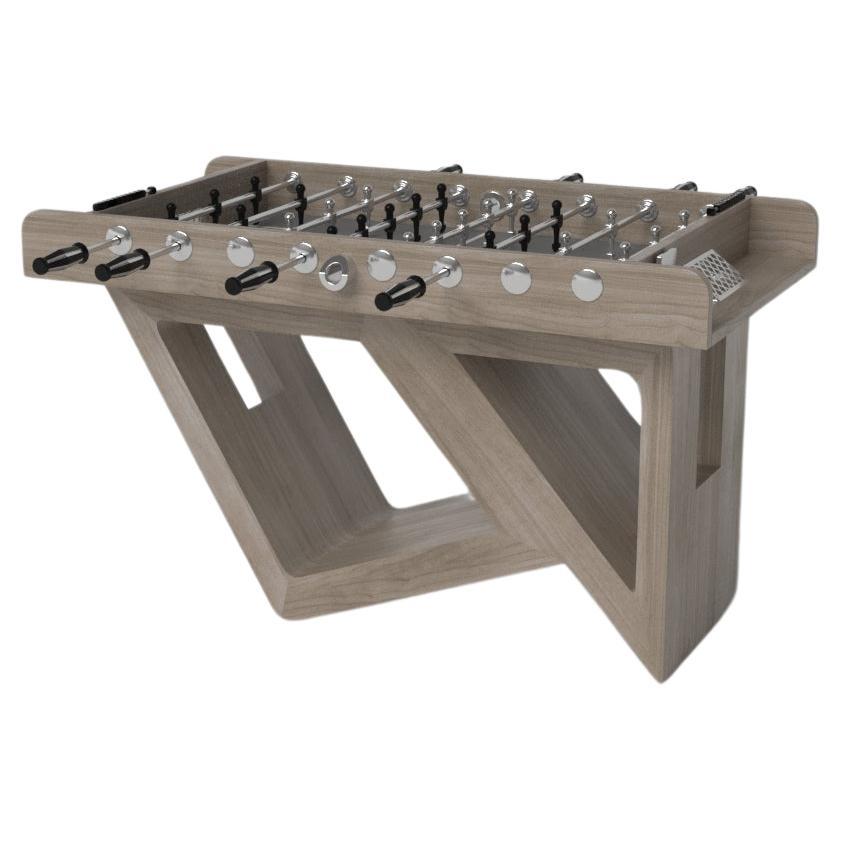 Elevate Customs Rumba Foosball Tables / Solid White Oak Wood in 5' - Made in USA For Sale