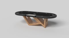 Elevate Customs Rumba Poker Tables / Solid Curly Maple Wood in 8'8" -Made in USA